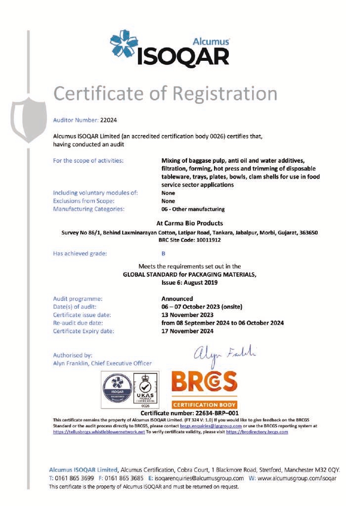 BRCGS Global Standard