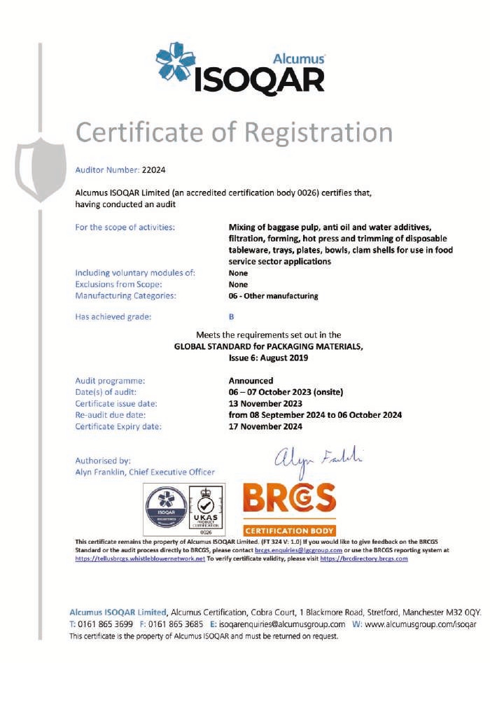 BRCGS Global Standard