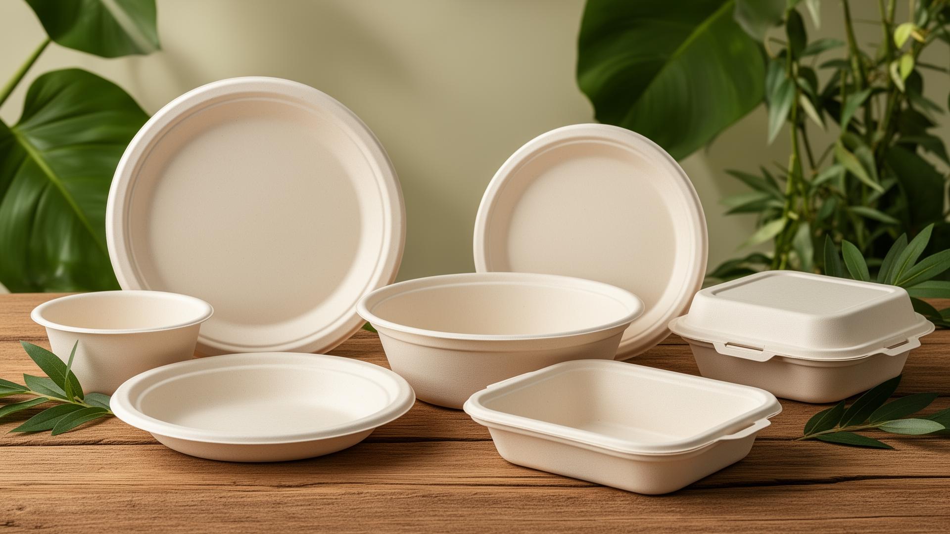 SNP Biopacks eco-friendly tableware collection